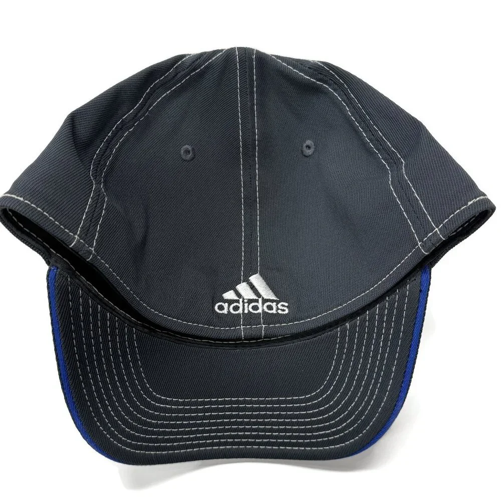 Adidas Golden State Warriors Hat L/XL Gray Stretch NBA Basketball‎ Cap